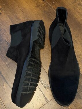 Hugo Boss Black Suede Chukka Boots Vibram 56187791 - Size 10 Men’s